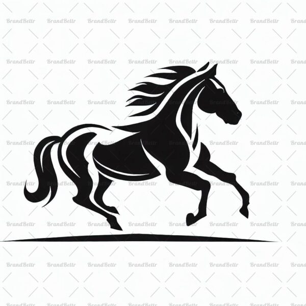 Galoppierendes Pferd
